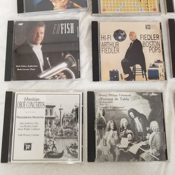 Classic Concerto Music CD Audio Song Lot of 11 Instrumental Handel Boston Pops - Picture 7 of 8
